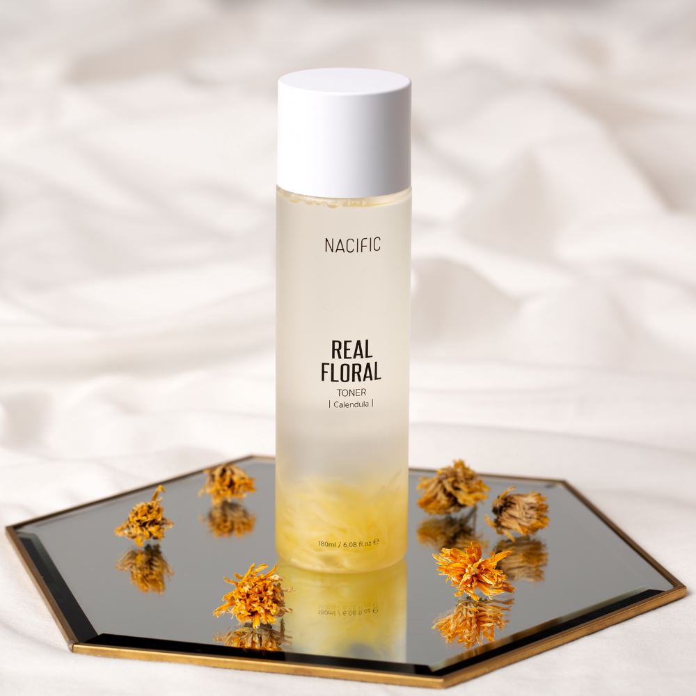 Nacific Real Floral Toner Calendula 180ml, at Orion Beauty. Nacific Official Sole Authorized Retailer in Sri Lanka!