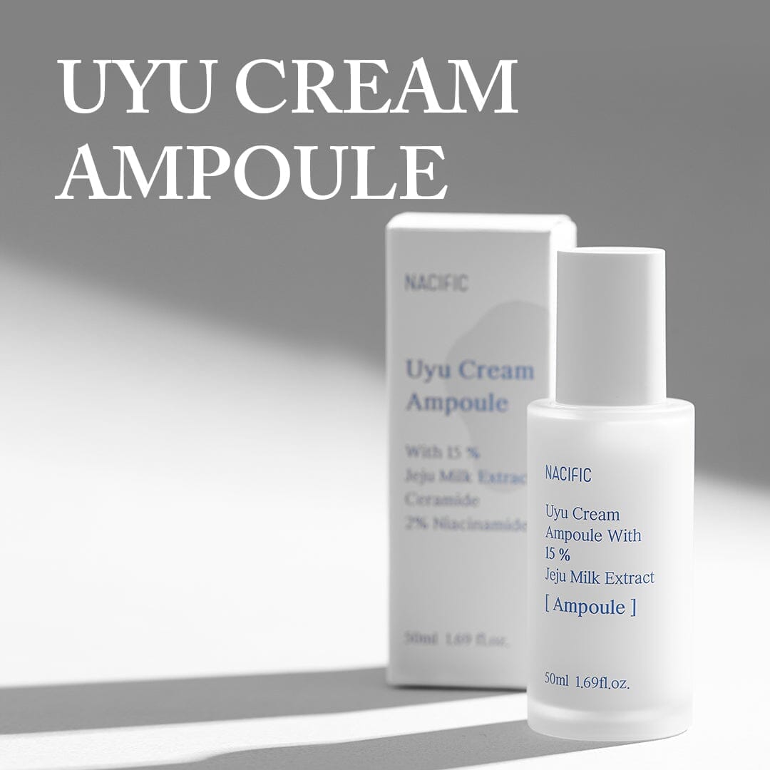 Nacific Uyu Cream Ampoule with 15% Jeju Milk 50ml, at Orion Beauty. Nacific Official Sole Authorized Retailer in Sri Lanka!