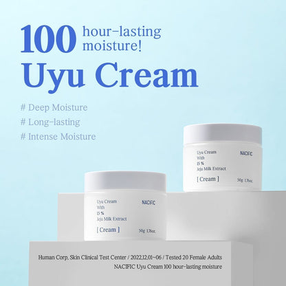 Nacific Uyu Cream + Ampoule with 15% Jeju Milk Set, at Orion Beauty. Nacific Official Sole Authorized Retailer in Sri Lanka!