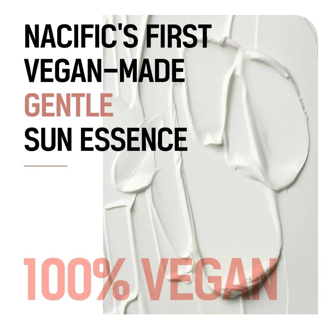 NACIFIC Vegan Sun Essence Verified SPF50+/ PA++++ 50ml - Orion Beauty