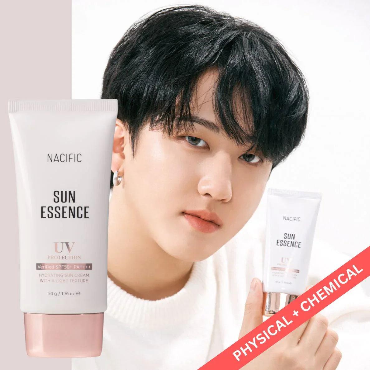 NACIFIC Vegan Sun Essence Verified SPF50+/ PA++++ 50ml - Orion Beauty