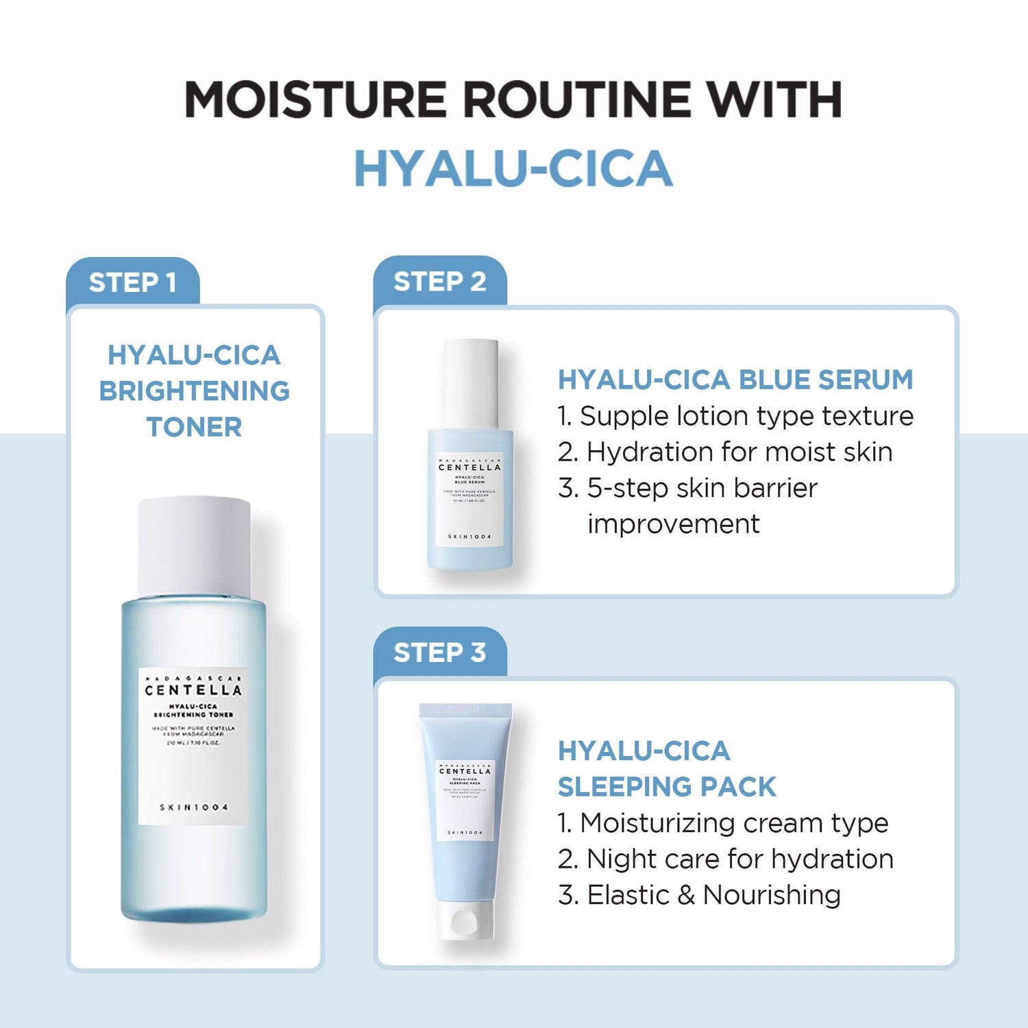 SKIN1004 Madagascar Centella Hyalu-Cica Brightening Toner 210ml, at Orion Beauty. SKIN1004 Official Sole Authorized Retailer in Sri Lanka!