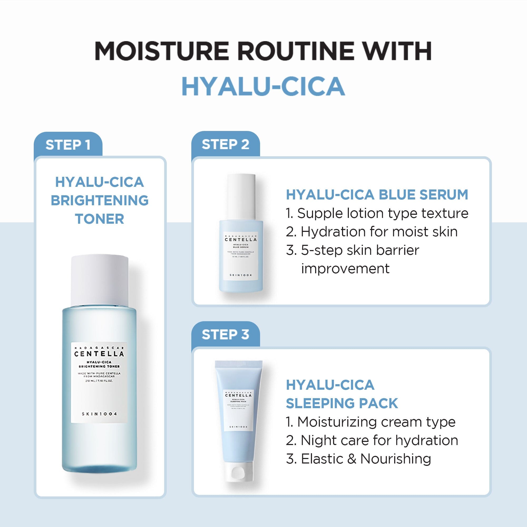 SKIN1004 Madagascar Centella Hyalu-Cica Brightening Toner 210ml, at Orion Beauty. SKIN1004 Official Sole Authorized Retailer in Sri Lanka!