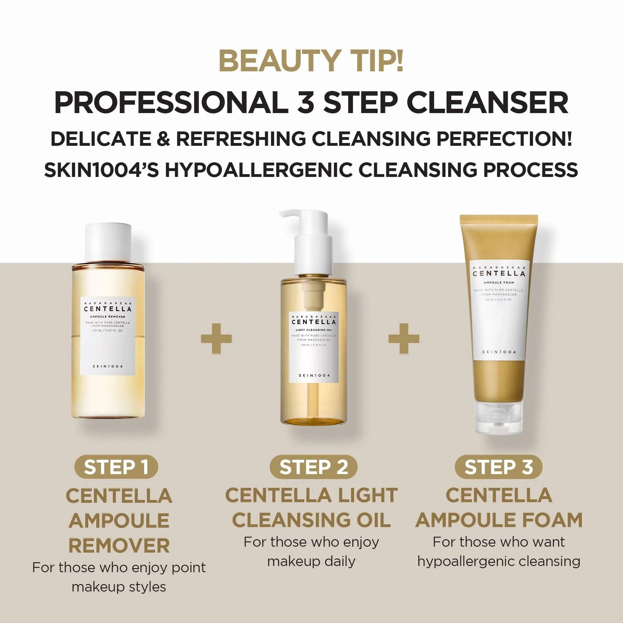 SKIN1004 Madagascar Centella Light Cleansing Oil 200ml - Orion Beauty