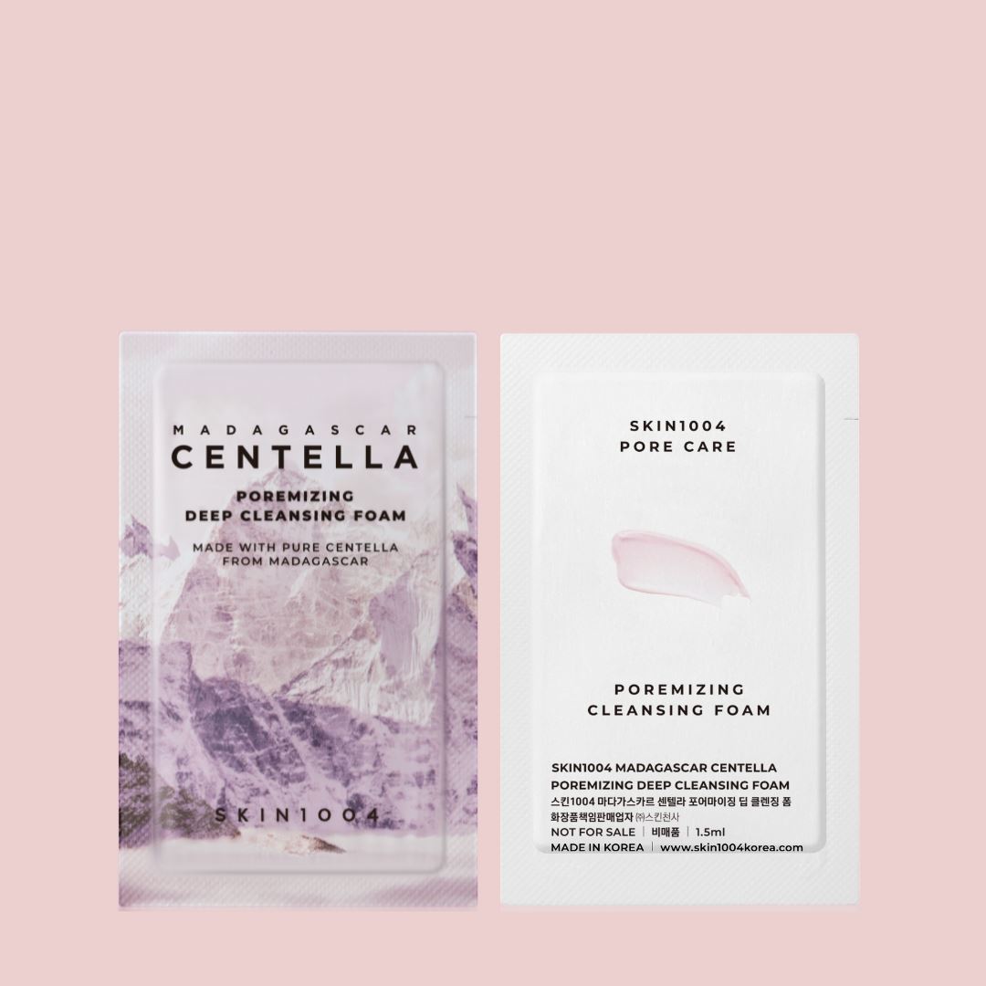 SKIN1004 Madagascar Centella Poremizing Deep Cleansing Foam ( Pouch Sample ), at Orion Beauty. SKIN1004 Official Sole Authorized Retailer in Sri Lanka!