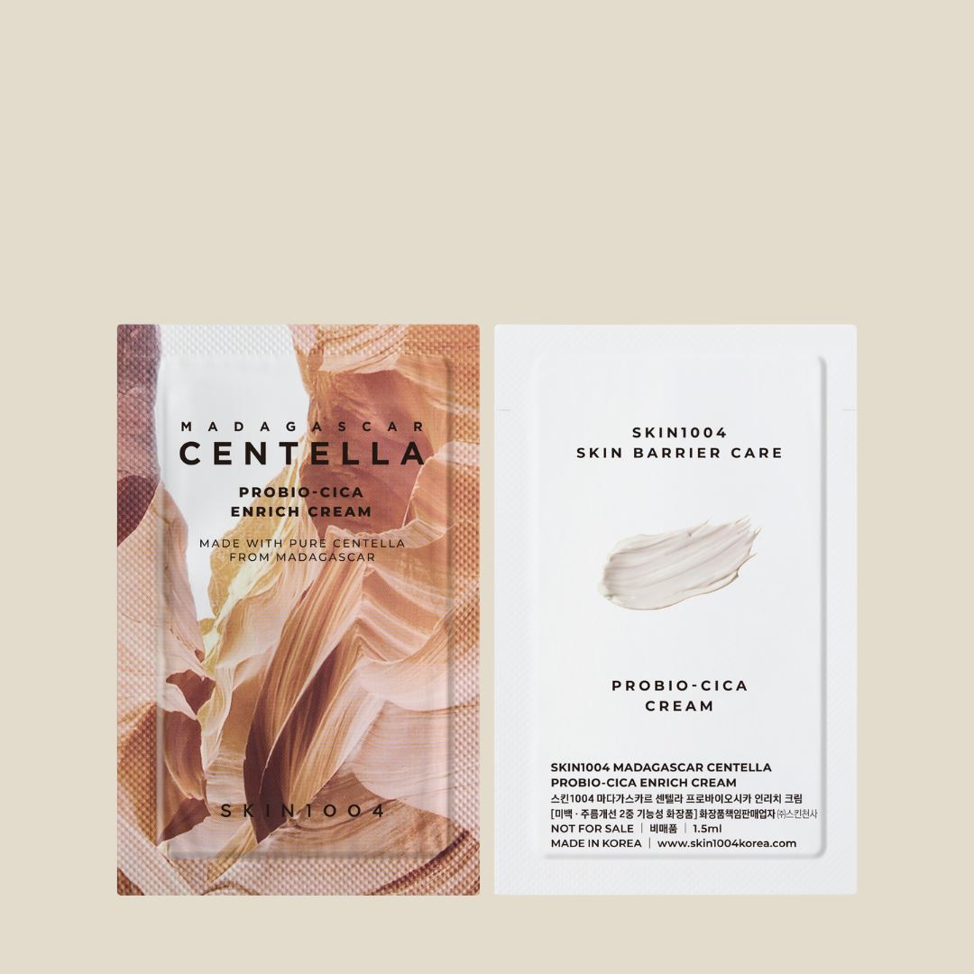 SKIN1004 Madagascar Centella Probio-Cica Enrich Cream ( Pouch Sample ), at Orion Beauty. SKIN1004 Official Sole Authorized Retailer in Sri Lanka!