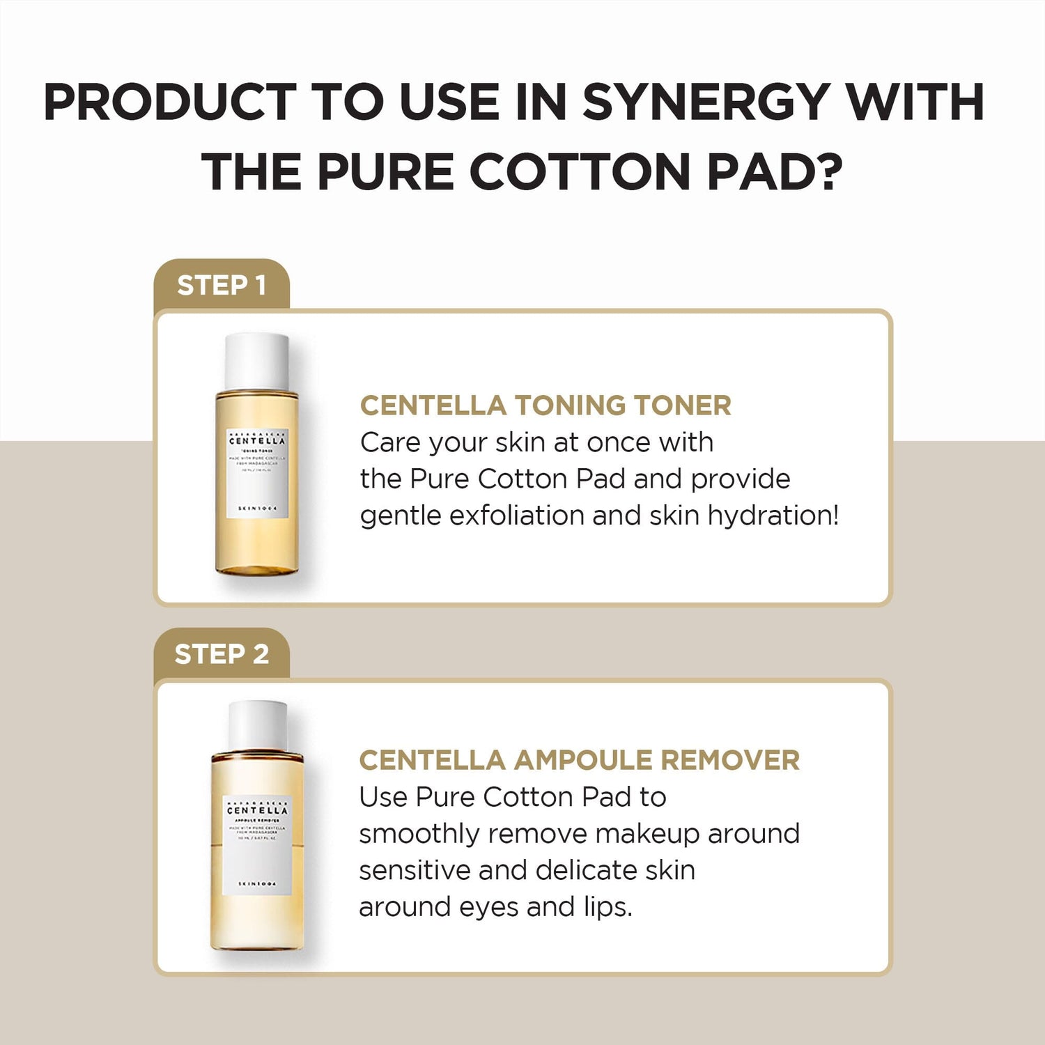 SKIN1004 Madagascar Centella Pure Cotton Pad, at Orion Beauty. SKIN1004 Official Sole Authorized Retailer in Sri Lanka!