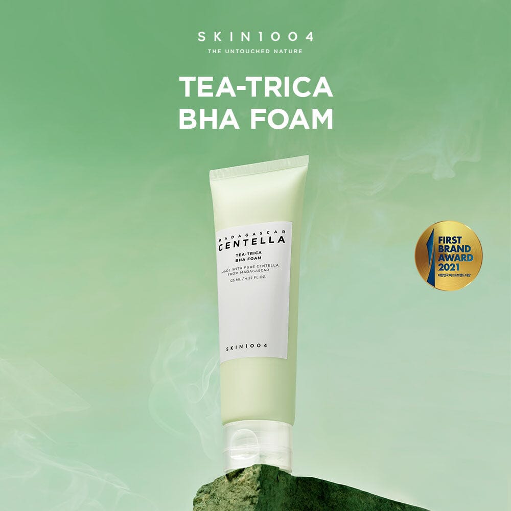 SKIN1004 Madagascar Centella Tea-Trica BHA Foam 125ml, at Orion Beauty. SKIN1004 Official Sole Authorized Retailer in Sri Lanka!