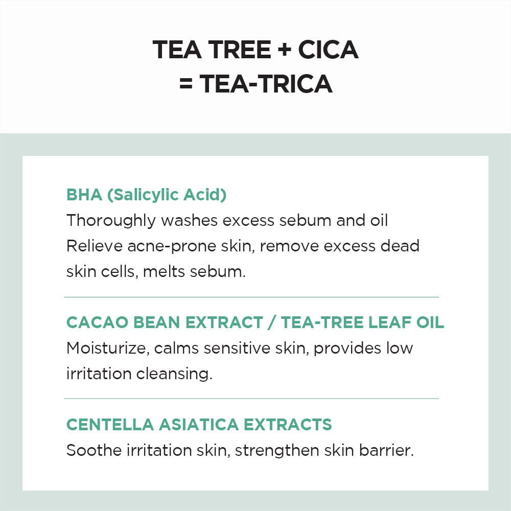 SKIN1004 Madagascar Centella Tea-Trica BHA Foam 125ml, at Orion Beauty. SKIN1004 Official Sole Authorized Retailer in Sri Lanka!