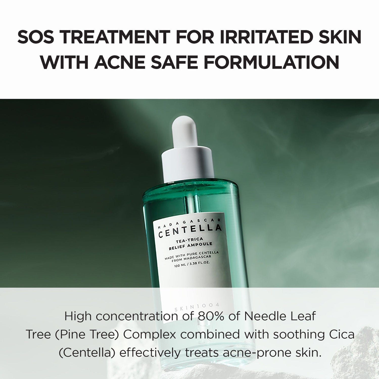 SKIN1004 Madagascar Centella Tea-Trica Relief Ampoule 30ml, at Orion Beauty. SKIN1004 Official Sole Authorized Retailer in Sri Lanka!