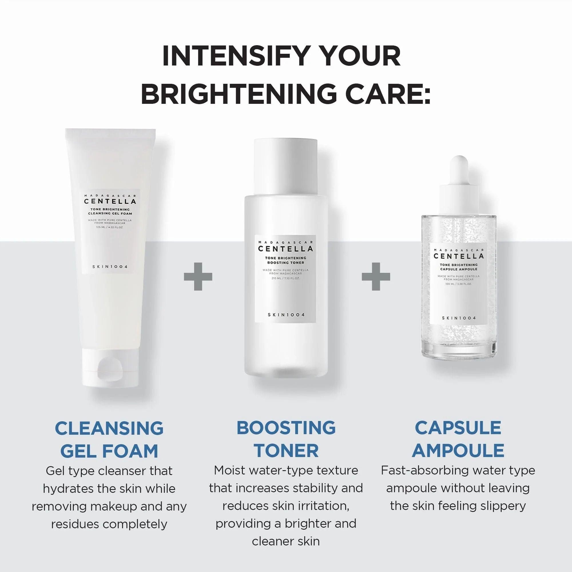 SKIN1004 Madagascar Centella Tone Brightening Boosting Toner 210ml - Orion Beauty
