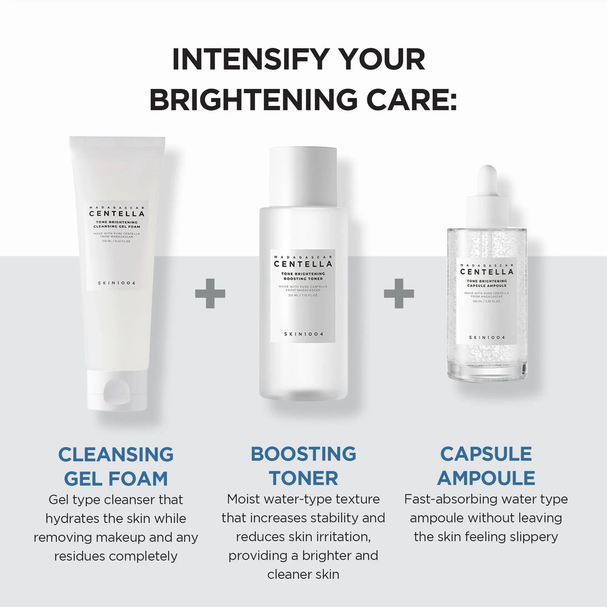SKIN1004 Madagascar Centella Tone Brightening Capsule Ampoule 100ml - Orion Beauty