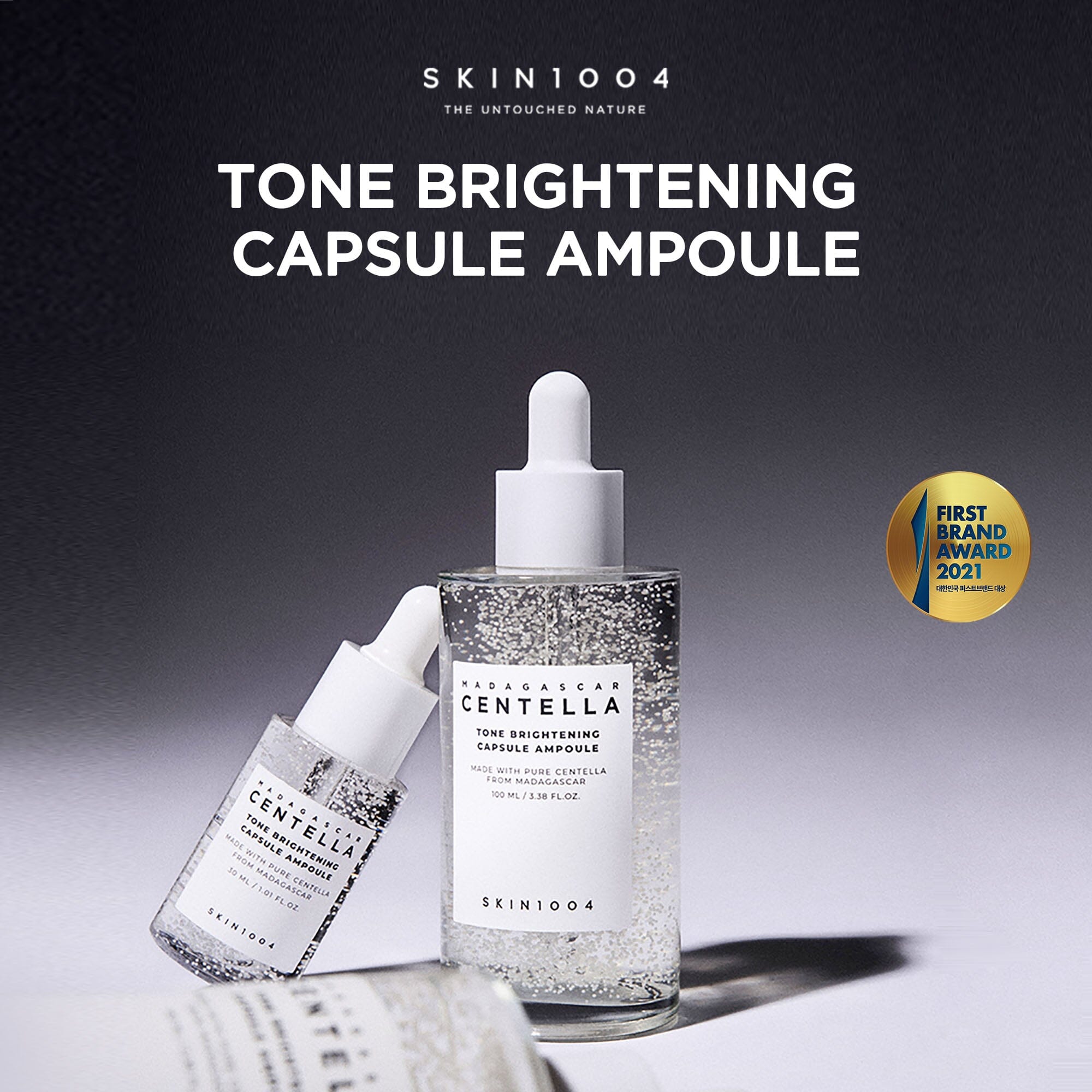 SKIN1004 Madagascar Centella Tone Brightening Capsule Ampoule 100ml, at Orion Beauty. SKIN1004 Official Sole Authorized Retailer in Sri Lanka!