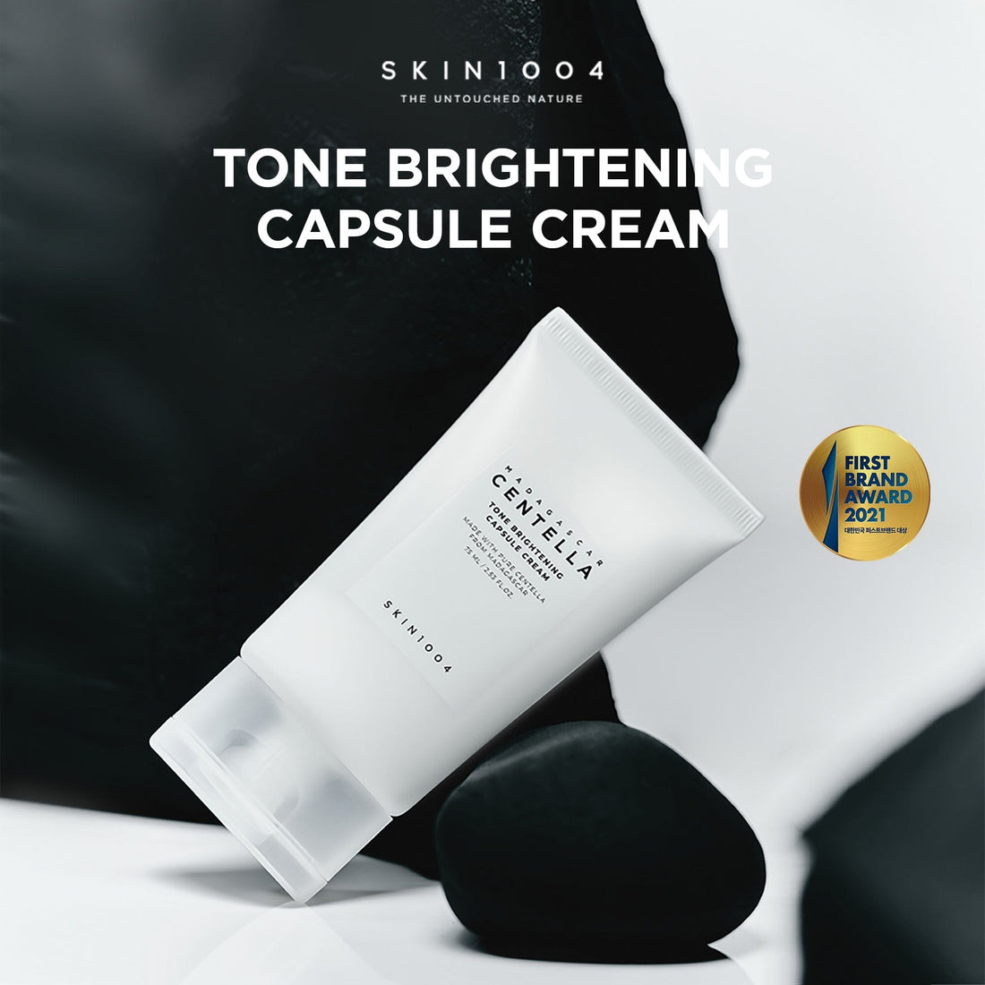 SKIN1004 Madagascar Centella Tone Brightening Capsule Cream 75ml, at Orion Beauty. SKIN1004 Official Sole Authorized Retailer in Sri Lanka!