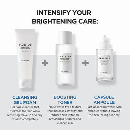 SKIN1004 Madagascar Centella Tone Brightening Cleansing Gel Foam 125ml, at Orion Beauty. SKIN1004 Official Sole Authorized Retailer in Sri Lanka!