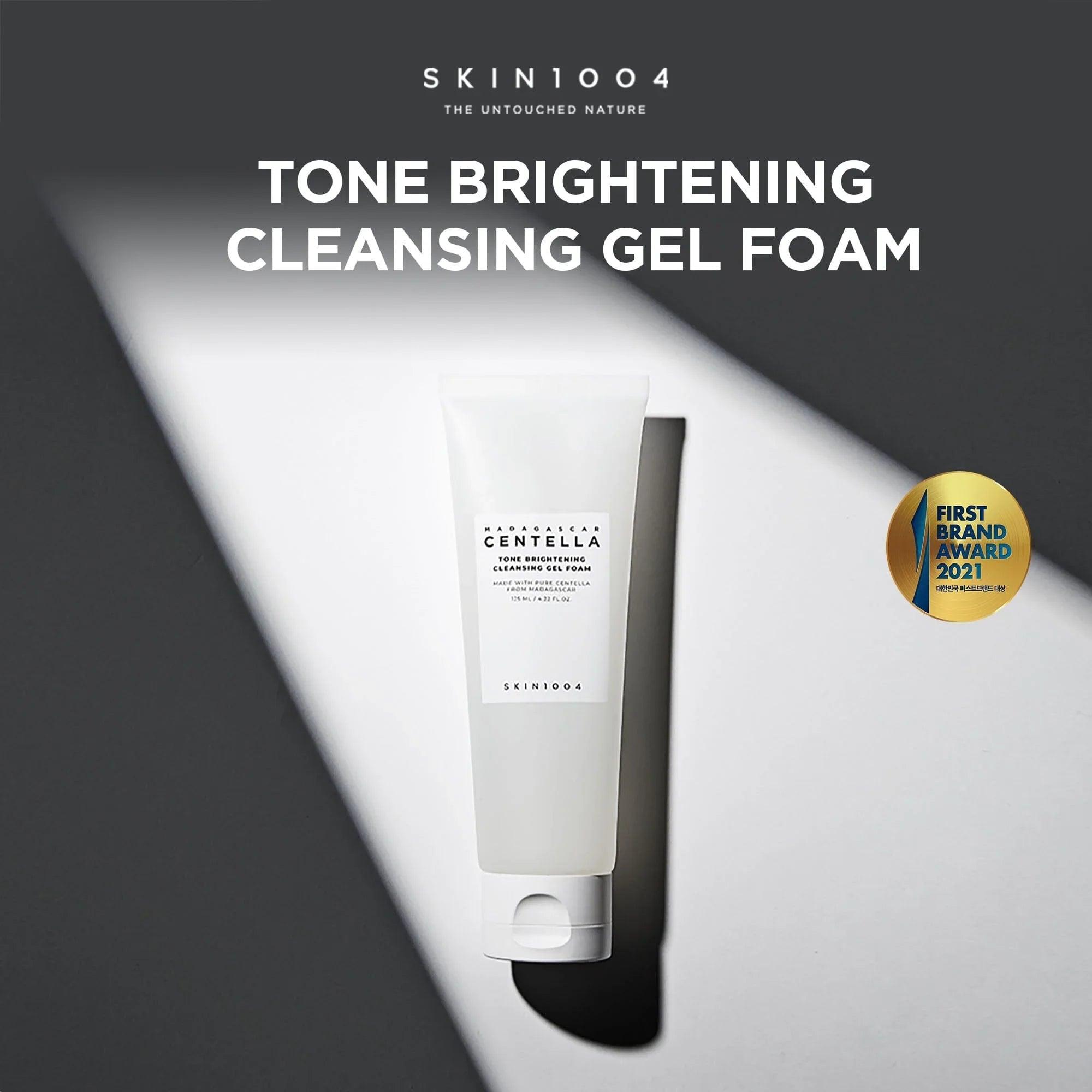 SKIN1004 Madagascar Centella Tone Brightening Cleansing Gel Foam 125ml - Orion Beauty