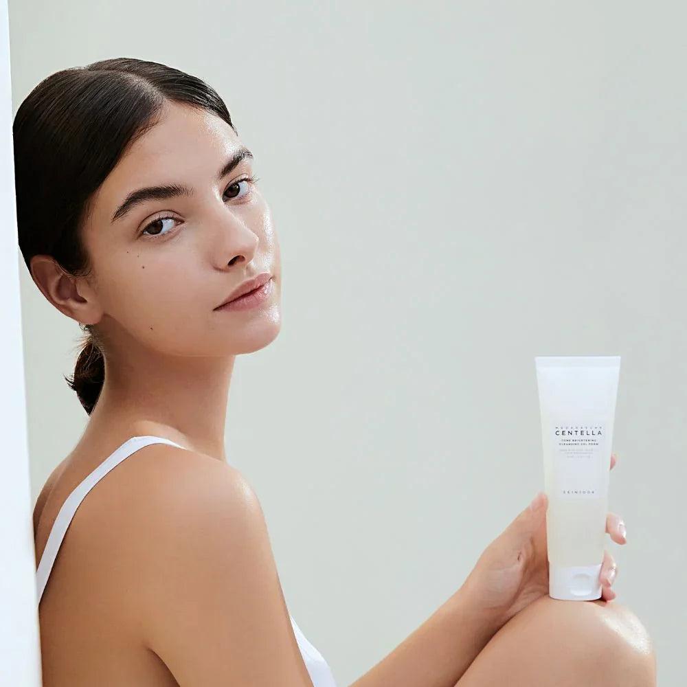 SKIN1004 Madagascar Centella Tone Brightening Cleansing Gel Foam 125ml - Orion Beauty