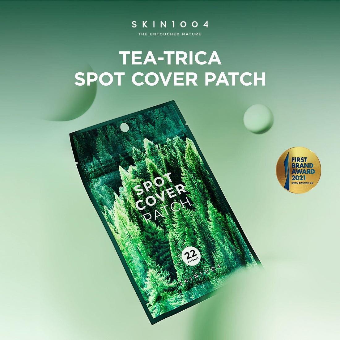 SKIN1004 Tea-Trica Spot Cover Patch 22EA, at Orion Beauty. SKIN1004 Official Sole Authorized Retailer in Sri Lanka!